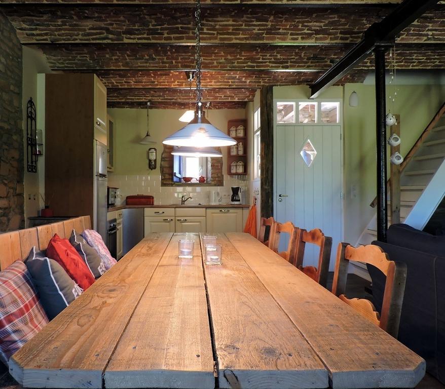 Vakantieboerderij Ferme Le Bleuet Ohey Habitación foto